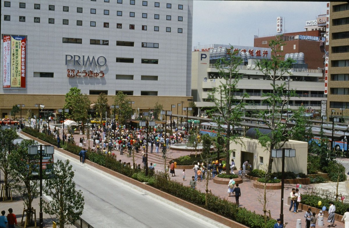 1985年、東京・大森駅東口