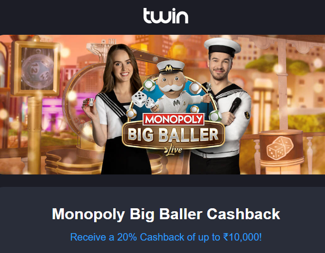 ReadScoops's tweet image. Play Monopoly Big Baller online and get 20% cashback only on @TwinCasino 

Register to play: bit.ly/RSTwinn

#Casino #Monopoly #MonopolyLive #Cashback