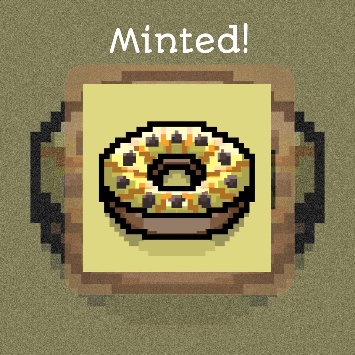 PickUrDonuts's tweet photo. @toadeng Donut #04

Now listed on OpenSea
✨Price 0.003 eth
✨1/1 single edition
✨Polygon network - no gas fee
✨Handmade art

Available on OpenSea
Link in my bio https://t.co/VK6j9W3iTE