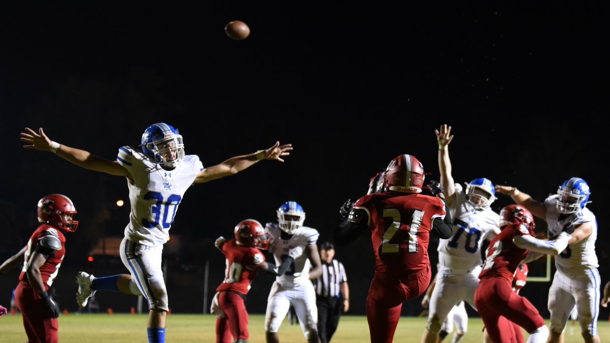 The TSSAA playoffs got off to a dramatic start Friday as <a href="/EastNash_FB/">East Nashville HS FB</a> defeated <a href="/whitehousebdp/">White House Blue Devils</a> 14-10 in a  game that saw defensive stands, clutch receptions, plenty of penalties and fourth quarter heroics.

See my photos here - jaysowers.smugmug.com/11422-East-Nas… <a href="/Coach_JStewart/">Jamaal Stewart</a>