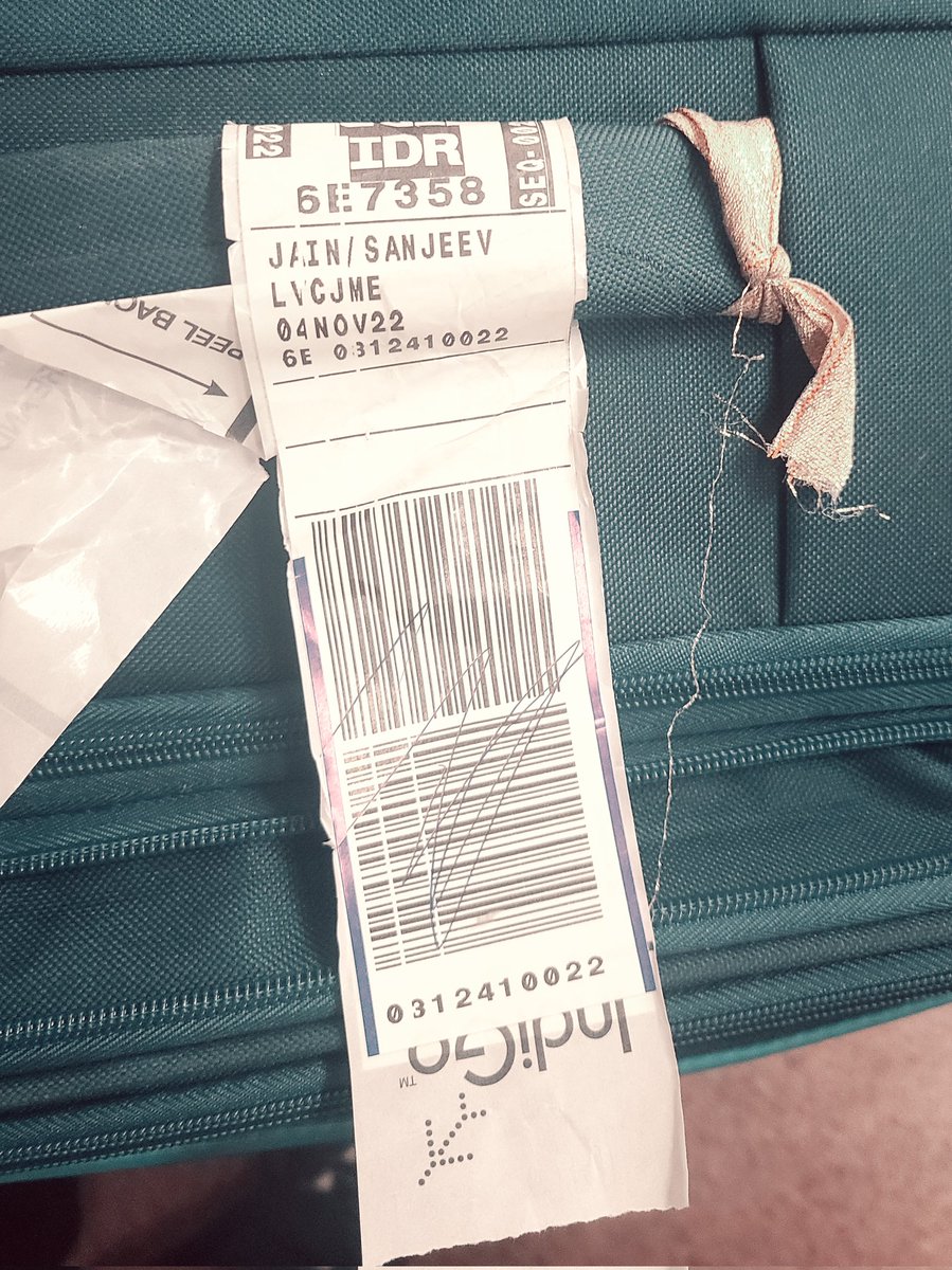 <a href="/IndiGo6E/">IndiGo</a> CEO, IndiGo AIRLINE
On 4.11. 22 I have forced to miss my flight Jodhpur-Indore due to negligence of indigo airline staff at Jodhpur airport.
It was multiple rescheduled  flight. I have got my boarding pass at15.20 pm &amp; was waiting at waiting hall for security checkup.