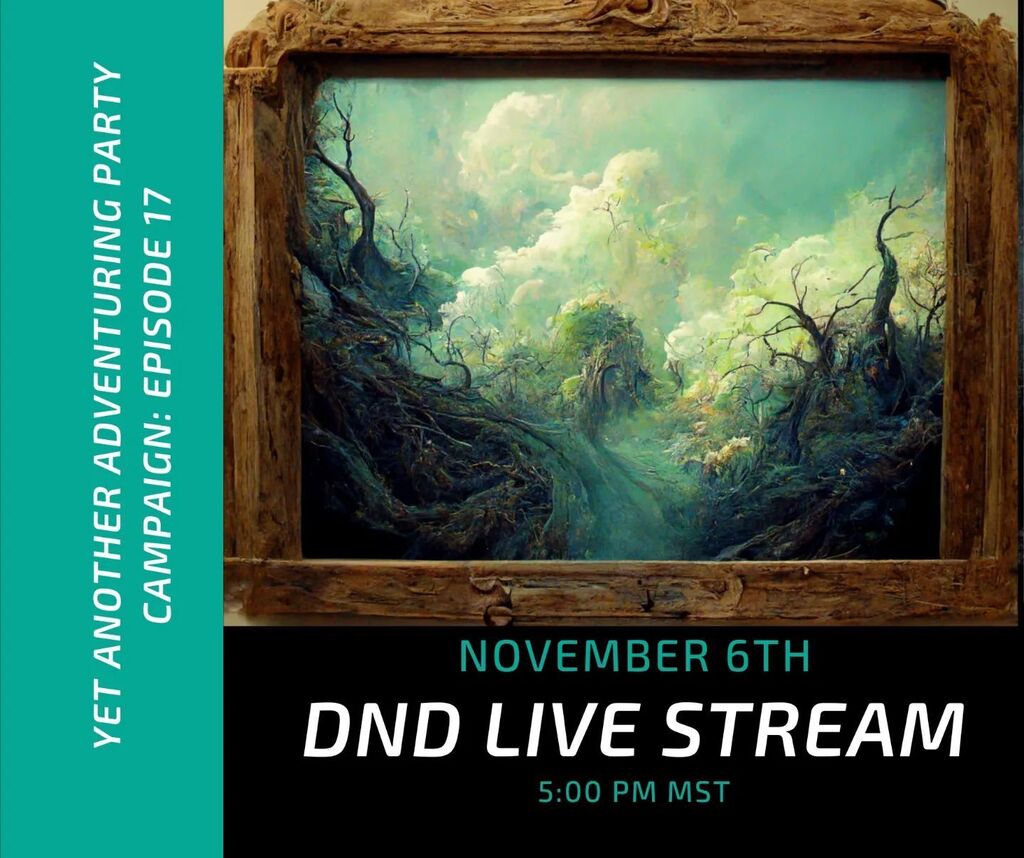 Join us Sunday for the confounding conclusion to YAAP season 1! We promise to be back soon with more content, better than ever. That means more YAAP, more Kalaad and more more!
.
.
.
.
.
#dnd #liveplay #livestream #tabletoprpg