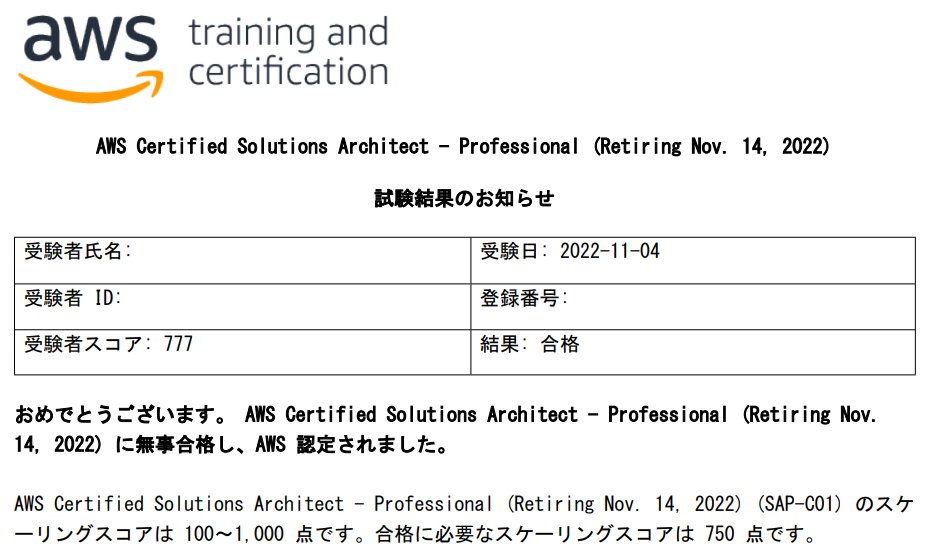 shirotoki_0604's tweet image. 【雑記】昨日受けたAWS-SAP
(AWS Certified Solutions Architect - Professional )
無事1発合格✌️

しかし、3時間の試験😱

この歳にはキツくなってきた😭

#AWS認定 
#AWSSAP