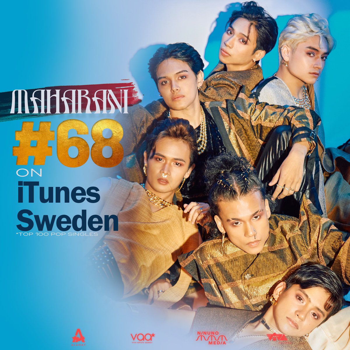 Official_ALAMAT's tweet photo. Maraming salamat mga Magiliw mula sa Sweden! No.68 on iTunes Sweden Top 100 Pop Songs!

Keep streaming Pasulong ⏩!

#ALAMATPasulong https://t.co/BtA46H6ENZ