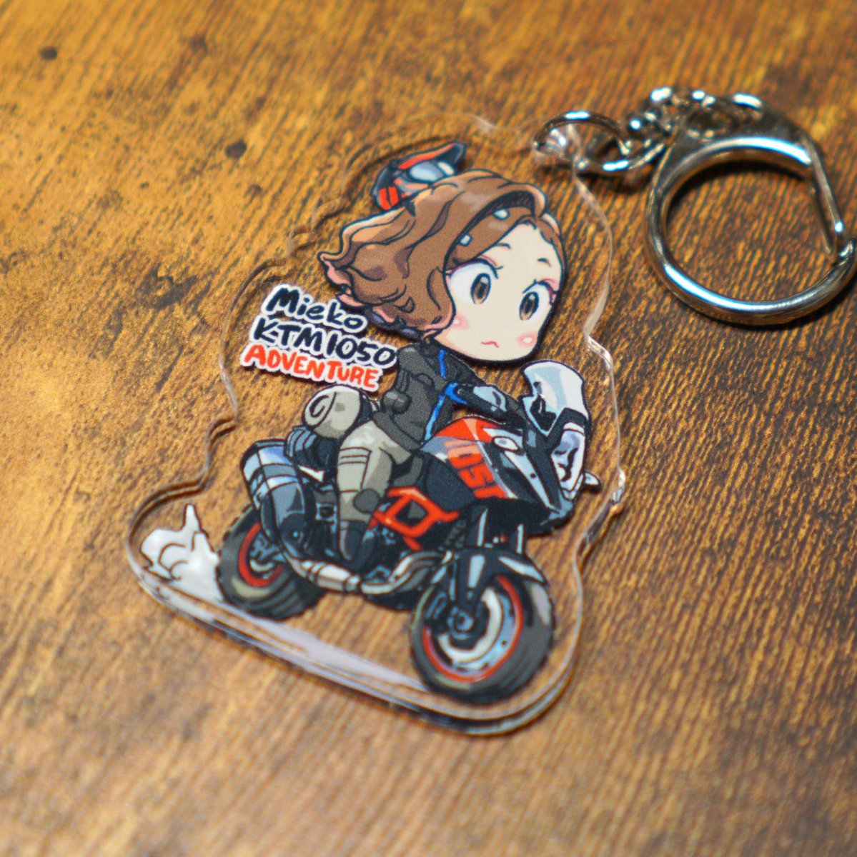 なお現在どさくさに紛れて小武キャラonちょっと変わったバイクアクキーシリーズも抜きうち的に販売中。 