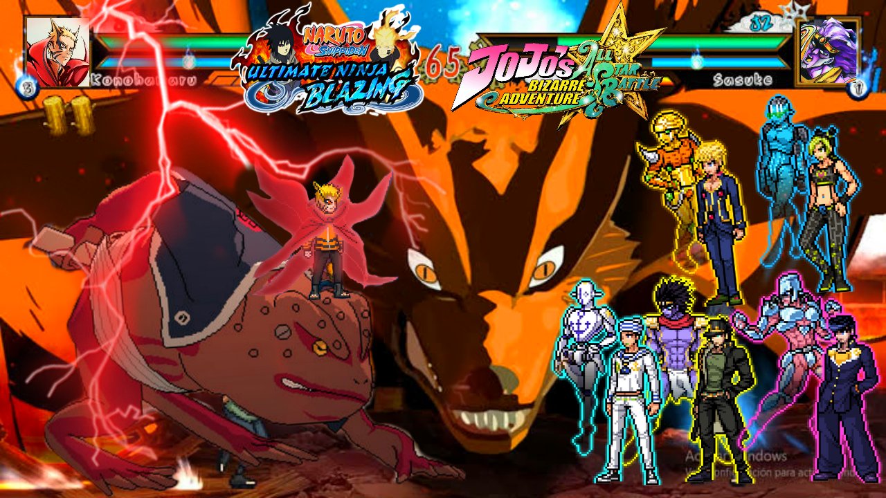 Download JoJo Bizarre Adventure BVN MUGEN Game on Android