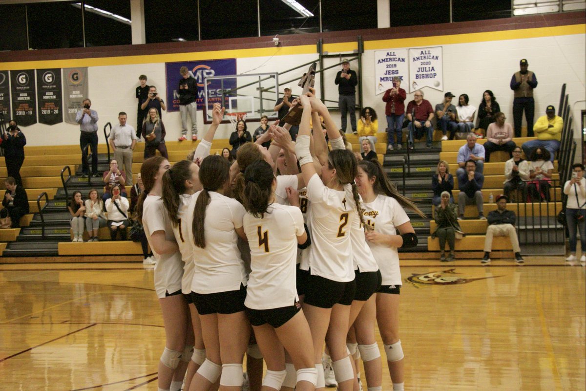 Mercy Varsity Volleyball (@mercy_vball) on Twitter photo Congrats to MVV on being District Champions!!💛❤️
Regional semifinals at Lincoln Park HS Tuesday <a href="/6pm/">Follow us @Shop6pm!</a> vs Northville⏰ Congrats to MVV on being District Champions!!💛❤️
Regional semifinals at Lincoln Park HS Tuesday <a href="/6pm/">Follow us @Shop6pm!</a> vs Northville⏰