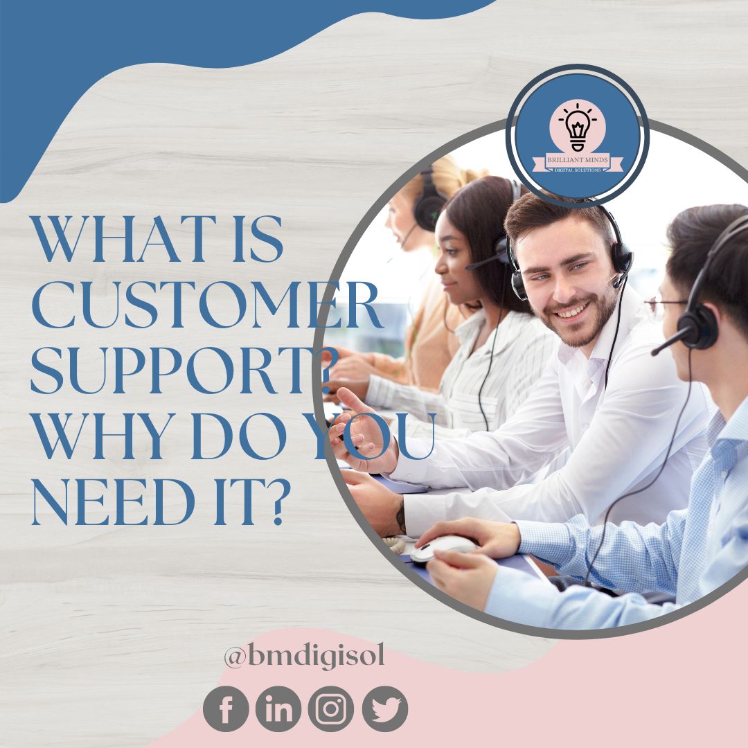 bmdigisol's tweet image. Do you want to be on top of other businesses providing great customer service? At Brilliant Minds Digital Solutions, we can help you provide great customer service and be on top. 💯

#bmdigitalsolutions #customersupporttips #customersupport #customersupportva