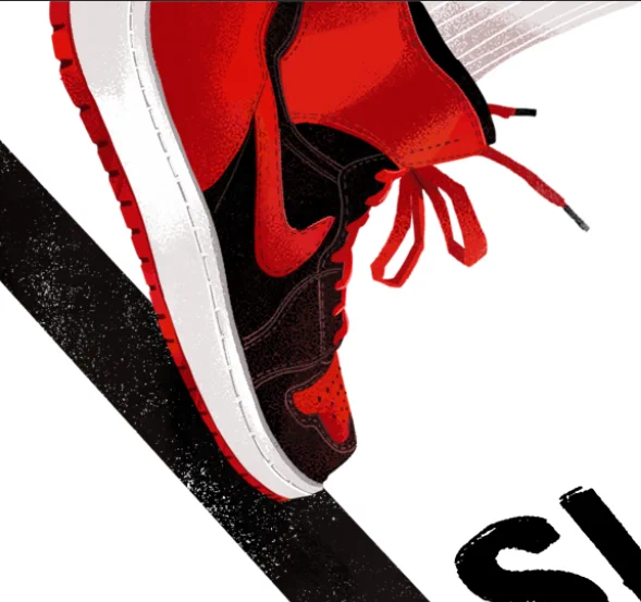 If you know whose shoe this belong to then you know :D and this is literally the only i drew for this zine HAHAHA#SLAMDUNK  