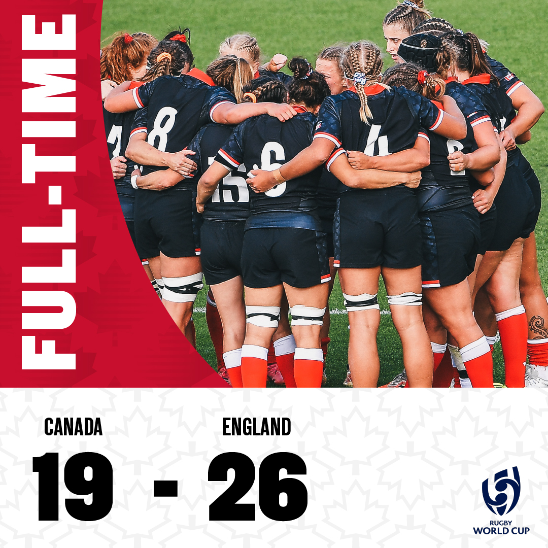Fought until the very end. Incredibly proud.

Congratulations @englandrugby

#RugbyCA #RWC2021