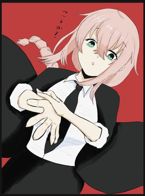 #生徒会にも穴はある #チェンソーマンマキマさんの真似をするこまろちゃん 