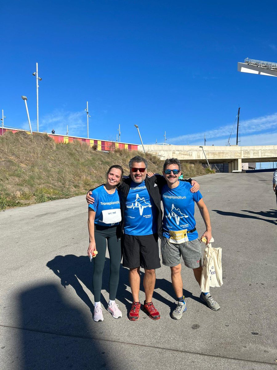 Equipàs a la <a href="/Transplant_run/">TransplantRun</a> 🏃🏼‍♀️🏃🏽 
<a href="/urologiaHVH/">Urologia-Hospital Universitari Vall d’Hebron</a> <a href="/MiretAlomar/">Enric Miret Alomar</a> <a href="/drcastrosader/">Luis Castro Sáder</a>
