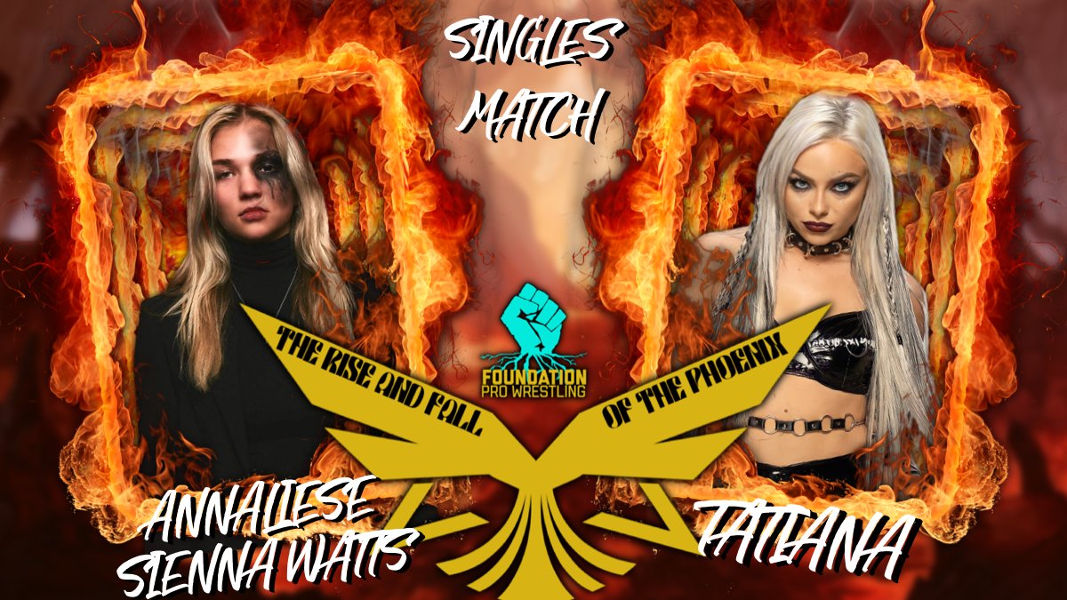 FoundationWres's tweet photo. OFFICIAL MATCH ANNOUNCEMENT:
The first female of the Black Egotist Dojo @OfFrayedPsyche battles @SwitchUpTheGame in a match with huge ramifications towards the future of the Women's Divison!
#FPWPhoenix https://t.co/UjVosWBwa7