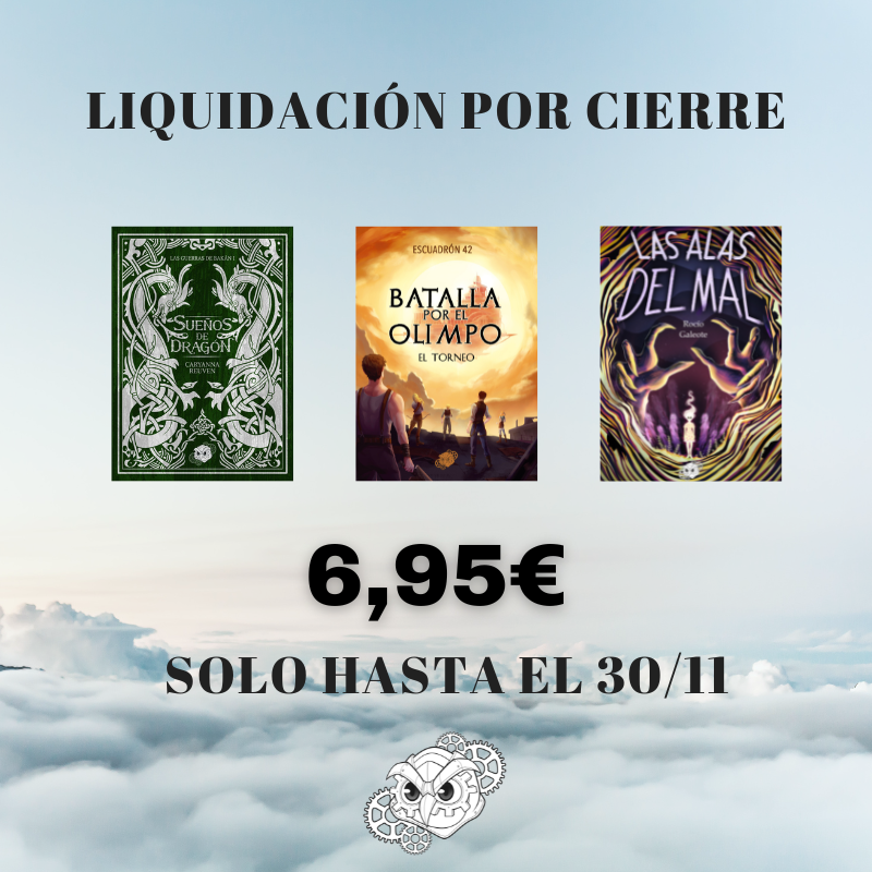 InsomniaEd's tweet photo. ⚠️ LIQUIDACIÓN FINAL POR CIERRE ⚠️

El día 30/11 cerramos nuestras puertas oficialmente y por eso ya tenéis todo nuestro catálogo en liquidación, incluyendo las últimas novedades, así como los ebooks.

¡Mil gracias por todo el amor que nos habéis dado durante estos cinco años! ❤️ https://t.co/cFCKn8PDXN