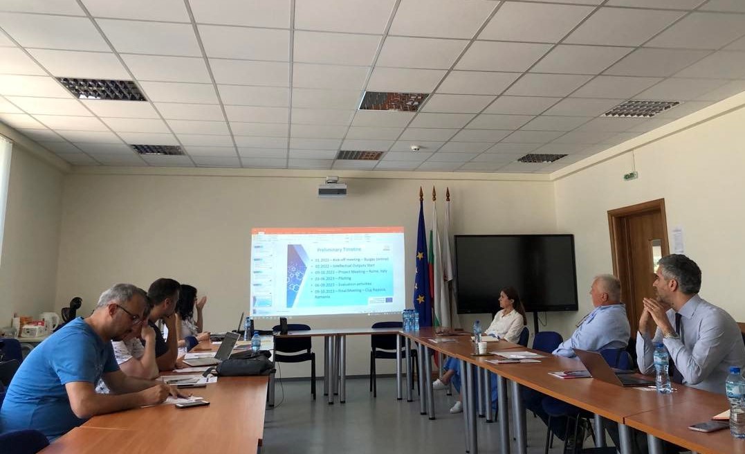 EU2AIProject's tweet image. The first transnational meeting of our EU2AI project was held at BFU University, the project coordinator. All partners attended the meeting and the road map was determined and the progress of the project results was discussed
@PaydasZonguldak, @BurgasFree, @EVMGroup, @uninettuno