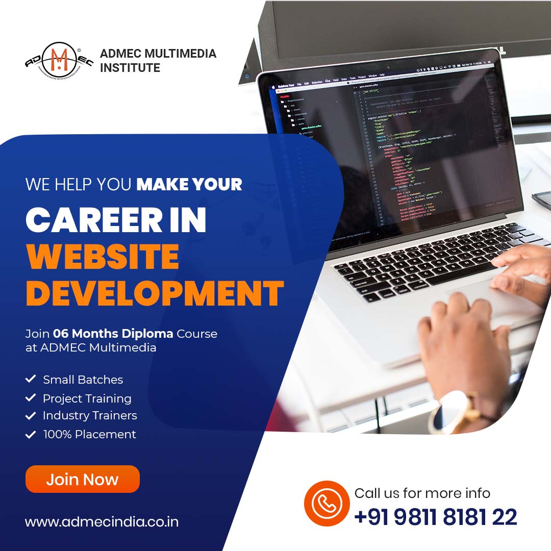 admecinstitute's tweet image. 06 Months #WebDevelopmentCourseinDelhi at ADMEC offers 100% placement support and industry-centric training. ADMEC is an ideal #webdevelopmentinstituteinRohini which offers training by expert professionals
Check what you will learn: bit.ly/3NEiovD
#webdevelopment