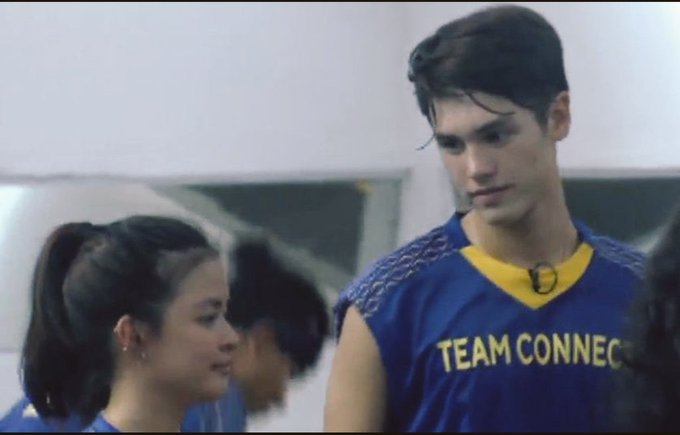 angelagomaya's tweet photo. Football in bnk to basketball star magic all -star game                                            #kodrea |@iamandiabaya |@iamkobiebrown https://t.co/ooljj2lGDm