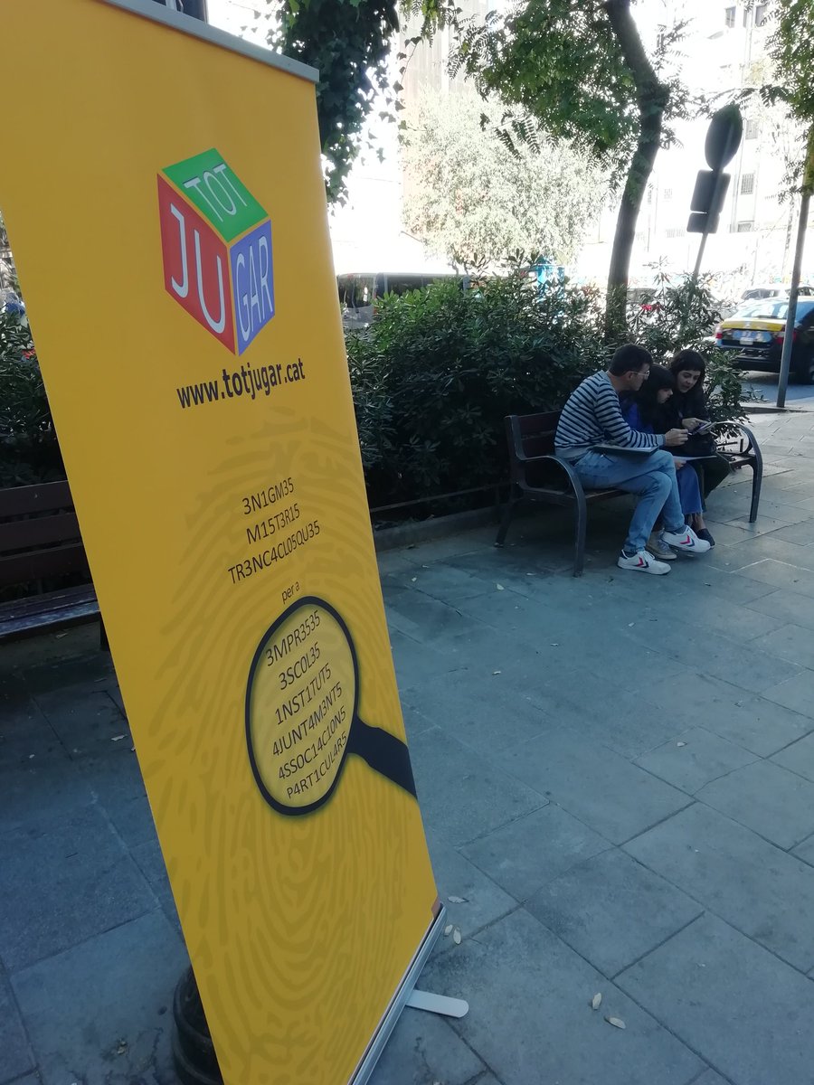 totjugar's tweet image. Seguim! Avui investiguem a la festa major del Clot - Camp de l&apos;Arpa, amb la participació dels comerços @EixClot
#festamajor #detectius