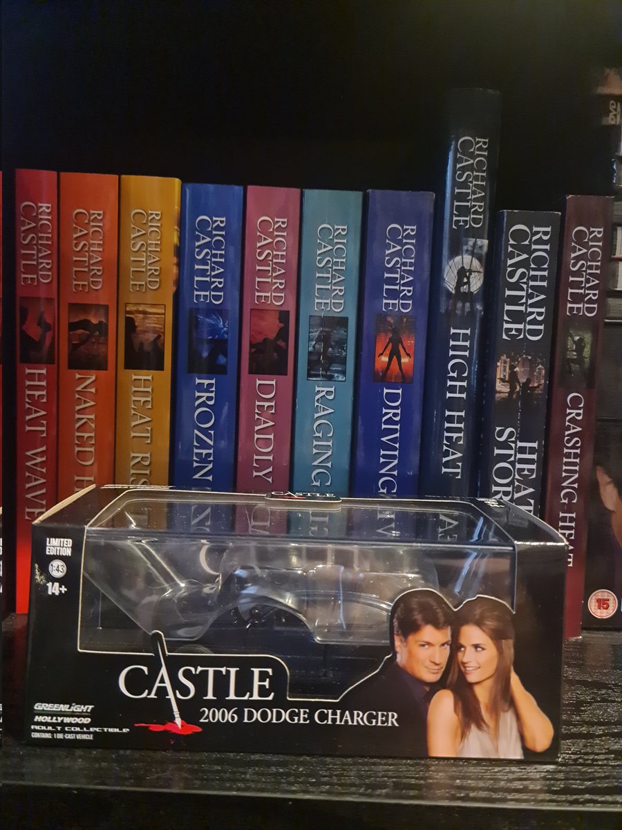 CastleFan09's tweet photo. The new "Kate Beckett Dodger" from Greenlight collectables came 😍 my Castle collection is a bit out of control 🤦‍♂️😅 https://t.co/zC2voxANCl