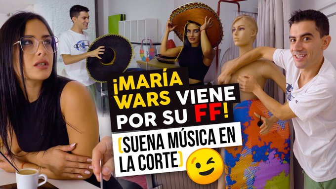 Grabando con Mar&iacute;a Wars @MariaWarsX 🤣 https://t.co/eJnZ6n4Tr7  FINAL FELIZ 🔥 https://t.co/uNqeRXt7Vn<a class="tags" href="/tag/mariawarsx">@mariawarsx</a><a href="/tag/zzplus"class="tags"><span>#zzplus</span></a>