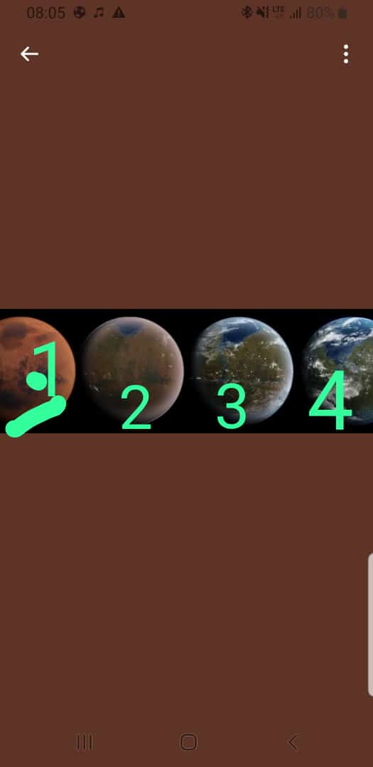 Wc one of these planet is earth.??? Captured by USalA national aeronautics space association(NASA)..