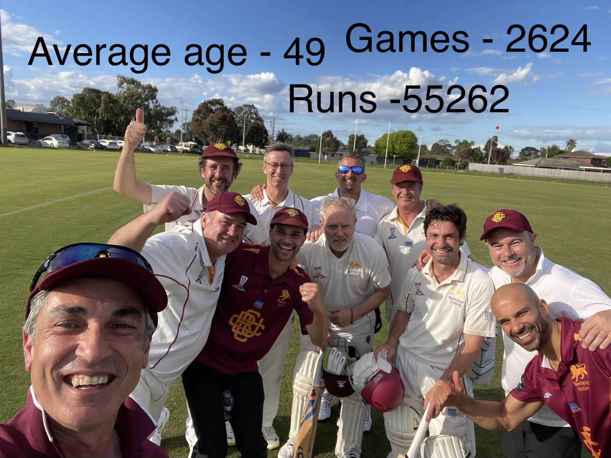 Some say we’re old and slow but I call it experienced and we had a good win today