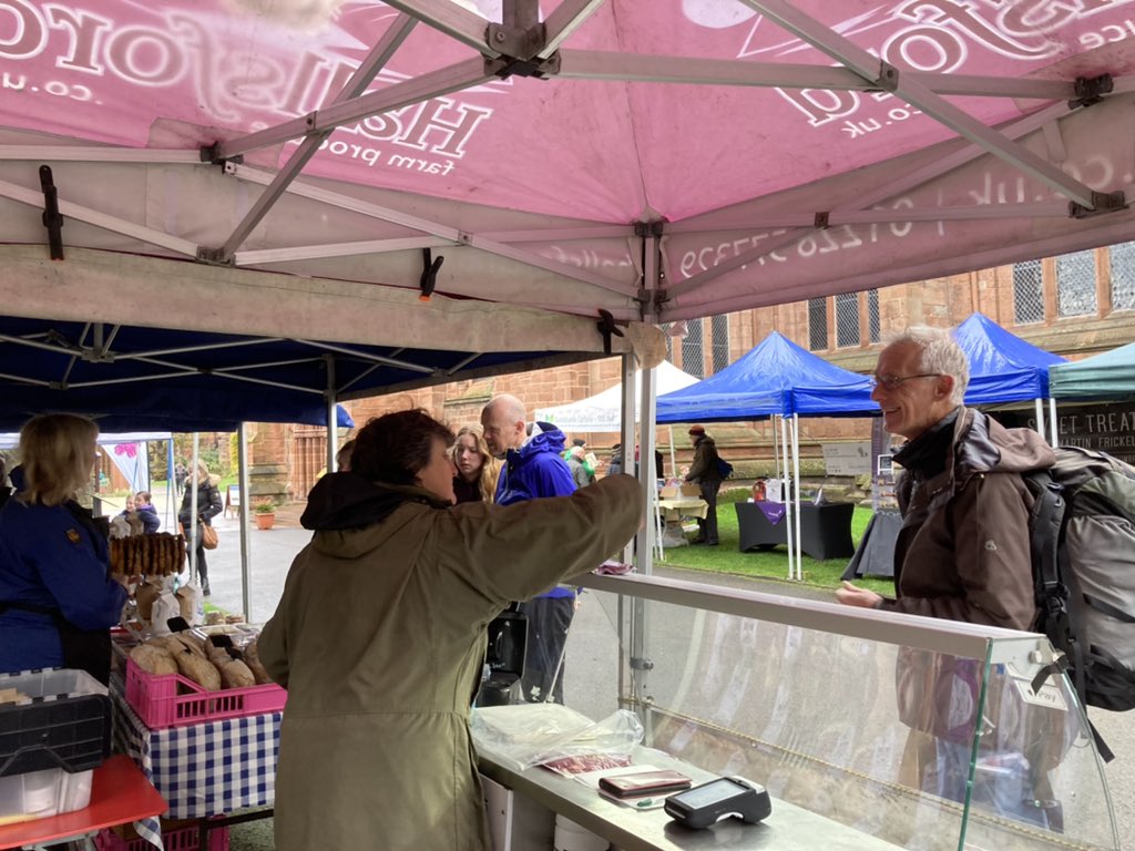 Rains stopped! We got some lovely food here