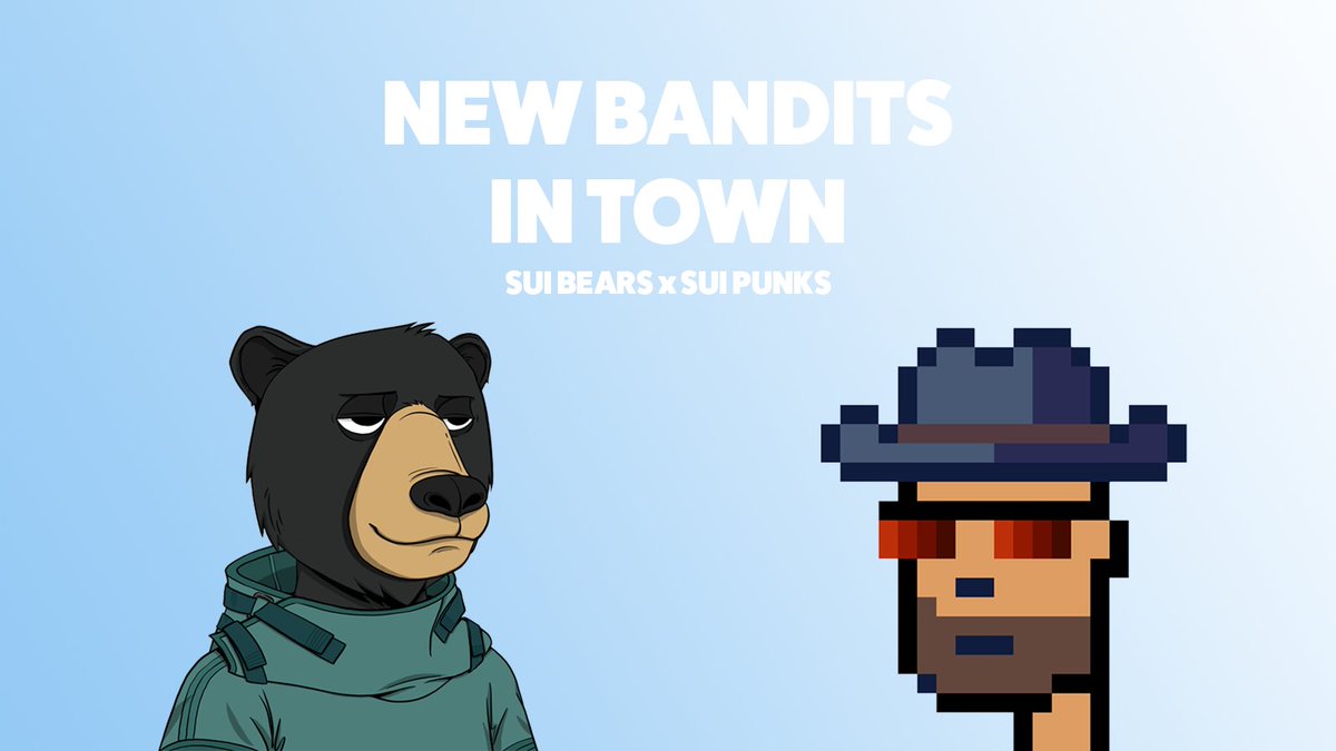 We have something special ready for our community🐻
 
5x Sui Bears WL
5x Sui Punks WL

How to enter?
1. like, rt and follow <a href="/SuiOkayBears/">Sui Bears | SOLD OUT</a> &amp; @SuiPunksClub
2. tag 3 friends
3. Join our Discord discord.gg/PMcqsRe4Pt
 
Good luck🍀
 
#Sui #SuiBears #Whitelist