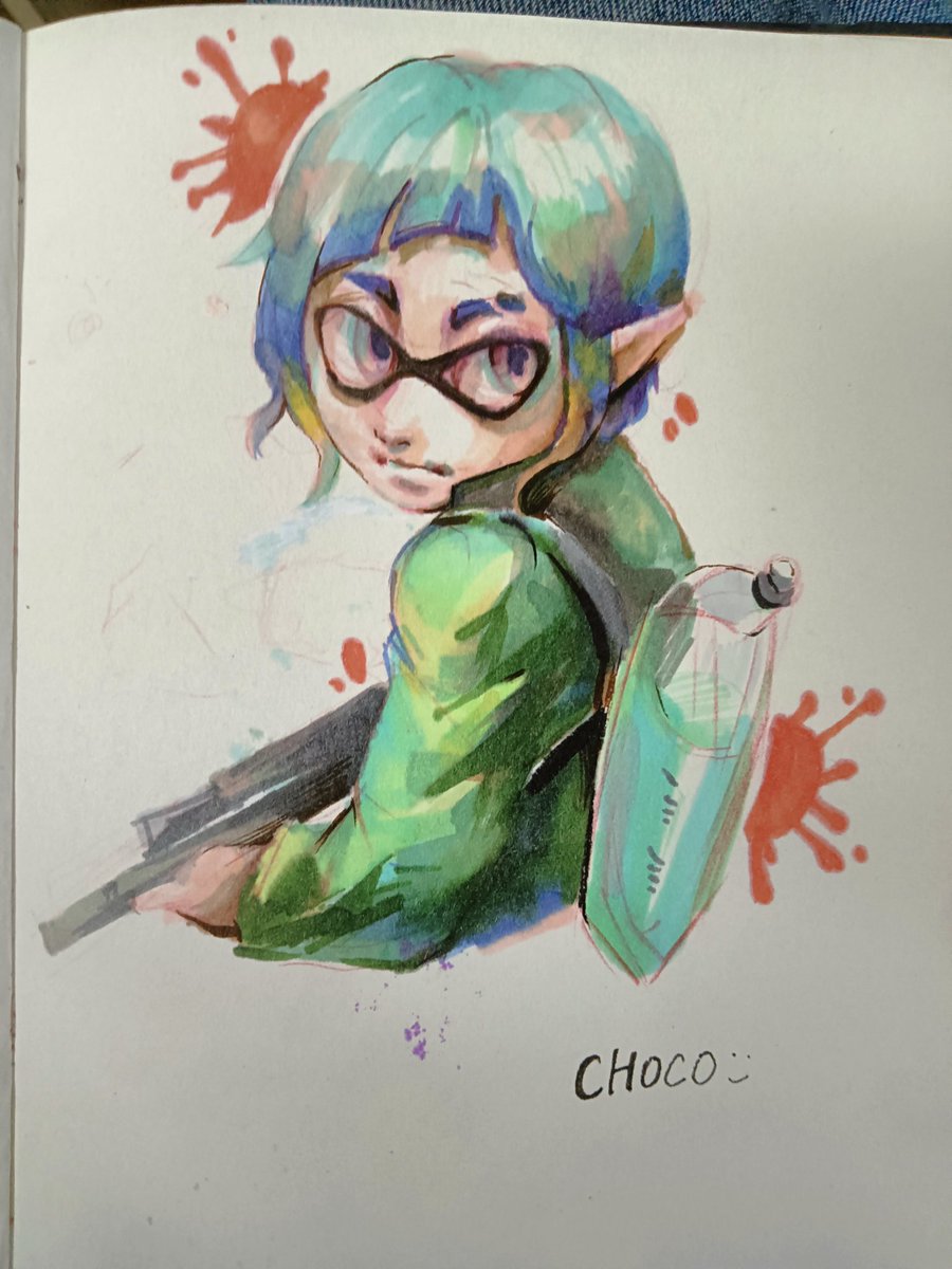 chocoO74546793's tweet photo. 我真他妈匹配不到人啊(😭😭😭😭)
#Splatoon #Splatoon3 #splatoonart #Markpen https://t.co/G4KsuFeYM8