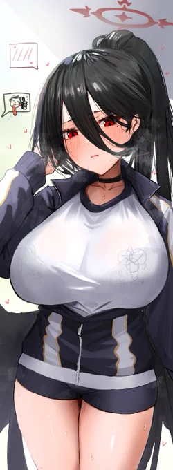 ハスミと運動会…#ブルアカ 