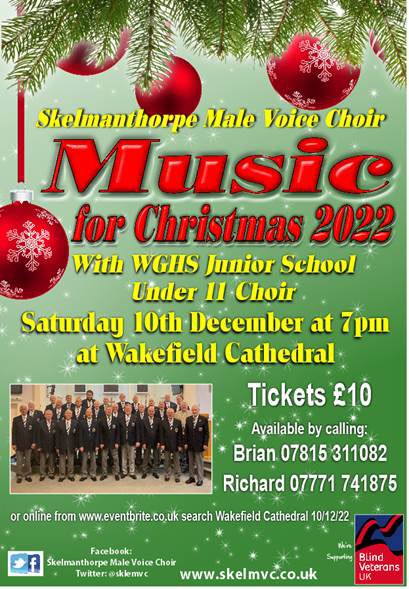 Launch of eventbrite tickets for our Christmas concert. Please share