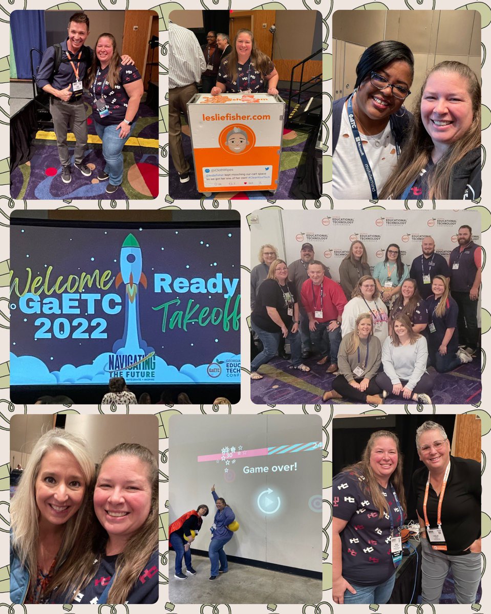 I had the best time@at <a href="/GaETConf/">Georgia Educational Technology Conference</a> and getting to see my favorite presenters <a href="/lesliefisher/">Leslie Fisher</a> &amp; <a href="/tonyvincent/">Tony Vincent</a>! Also added new favorite presentors <a href="/abbeylaskew/">Dr. Abbey L. Askew</a> &amp; <a href="/ericcurts/">Eric Curts</a>! Also seeing old and new friends such as <a href="/KristenBrooks77/">Kristen Brooks #forEDU ➡️ EDGE Leadership Summit</a>! Can’t wait to put into practice what I have learned!