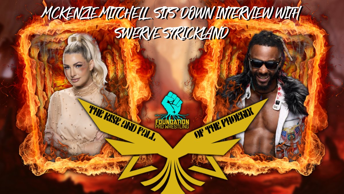 FoundationWres's tweet photo. OFFICIAL  ANNOUNCEMENT:

@MicOnCameraOff will sit down with @menacingtraits in an EXCLUSIVE INTERVIEW, as we look towards the future and now of FPW.

What will Strickland have to say about his future and his intentions in Foundation Pro Wrestling?

#FPWPhoenix https://t.co/y9nk3luZVk
