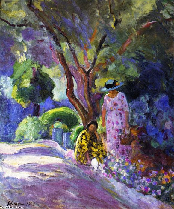 #Buongiorno amici 💙
Buon Sabato 
#5Novembre 

#ArteYArt 
#Painting 

Raccolta dei fiori 1923
#Artist Henri Labasque
