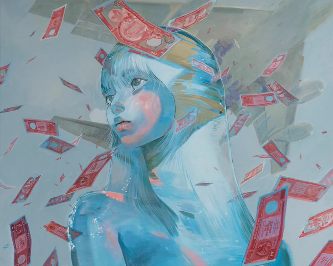*SOLDLOST IN HONG KONG, 2022Acrylic on canvas120 x 150 x 3 cm_________________________REALITY DROPOUT4 NOV - 24 DEC 2022⁠OVER THE INFLUENCE G/F &amp; 1/F, 159 HOLLYWOOD ROAD HONG KONG 