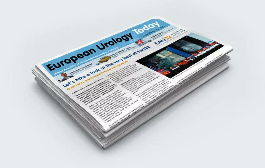 #ERBT samples are more suitable for pathology residents’ training, and it has the potential to train urology residents better My comment on behalf of the -ESUT initiative- #ERBT WG is in the latest edition of the European Urology Today @Uroweb uroweb.org/science-public…