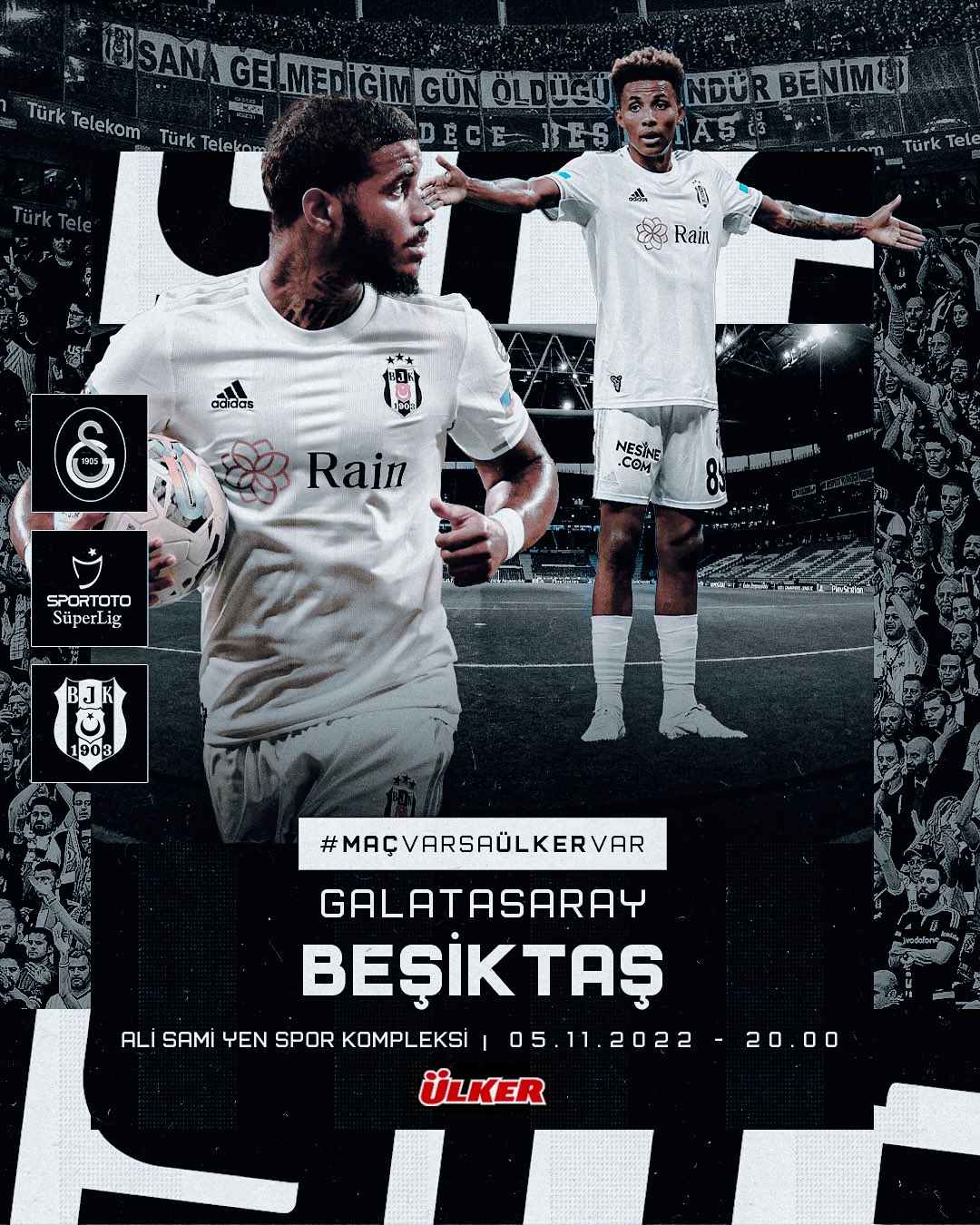 Galatasaray Beşiktaş Derbi Afişi