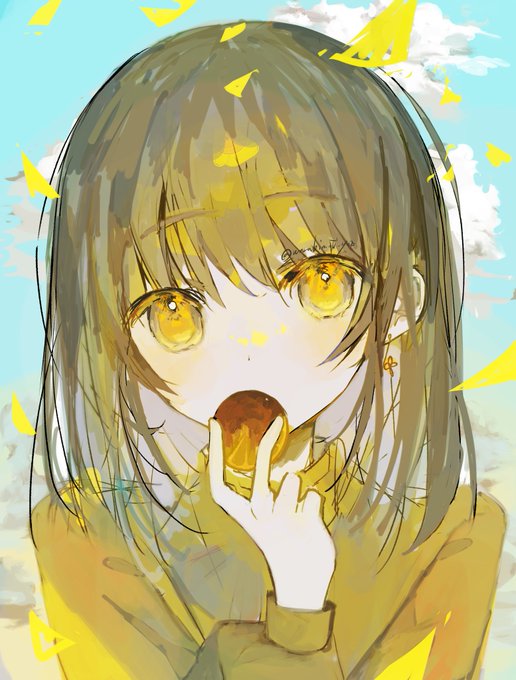 「食べ物 銀杏の葉」のTwitter画像/イラスト(新着)