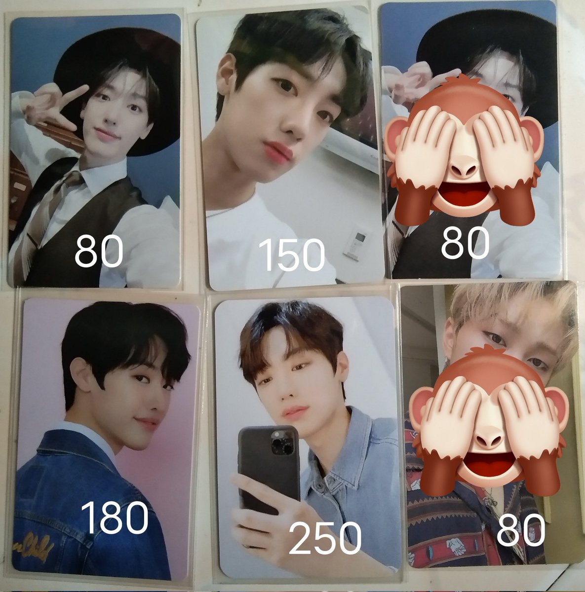 03zcarts's tweet photo. ✴︎ ꒰ wts lfb ph ˚⁎  . . .  #03zsells ꒱ 

✦  golden child photocards ph

ꔛ  see pic for price 
ꔛ  onhand 
ꔛ  payo / 3 days reservation
ꔛ  mod : sco ggx 
ꔛ  reply mine or dm me 

⌗ 🐣

tags : golden child photocards youngtaek son youngtaek tag https://t.co/lekRDMpy2b