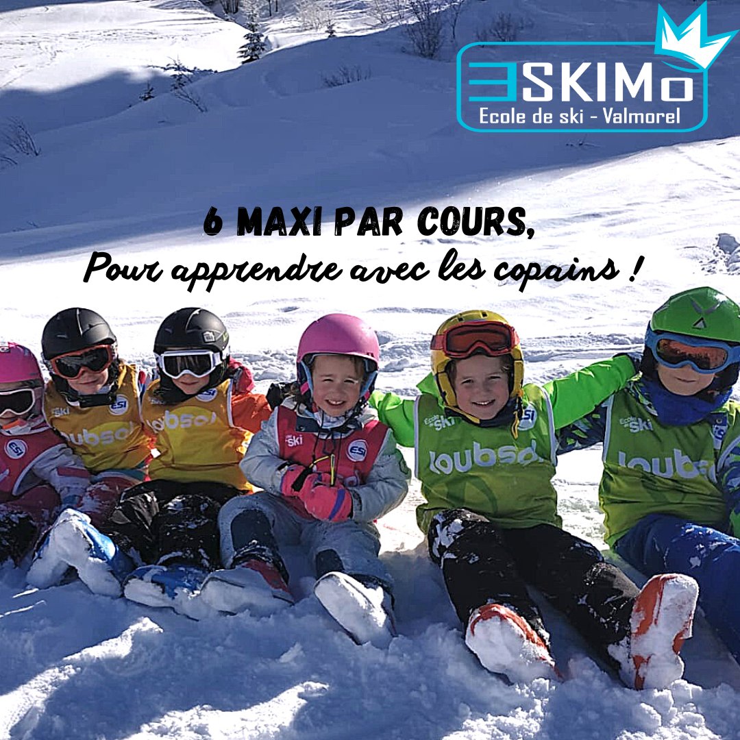 EsiValmorel's tweet photo. A l'ESI ESKIMo, nous sommes une école de ski à taille et valeurs humaines. Essayez les artisans du ski!!

#valmorel #ski #esiski #neige https://t.co/MCOVIk7yYG
