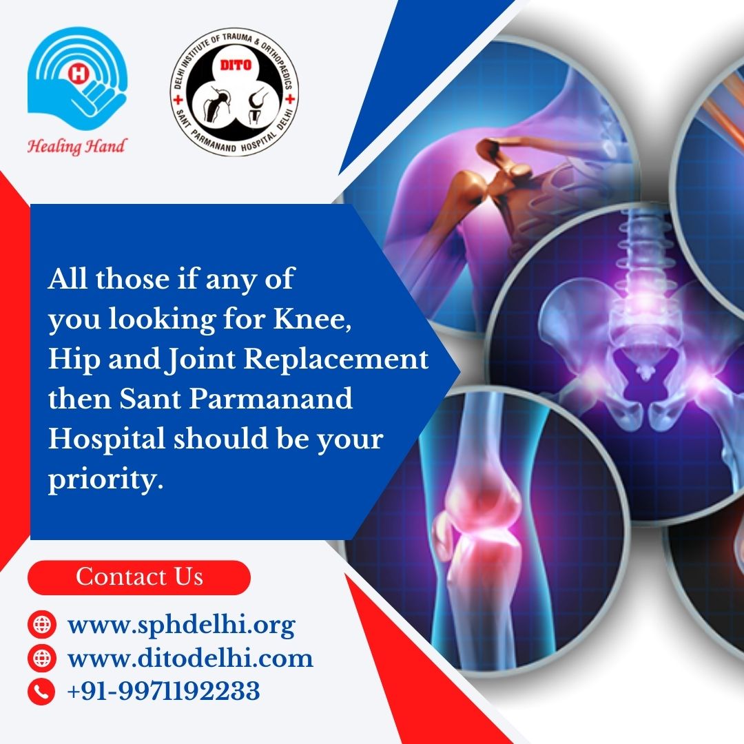 Knee, Hip & Joint Replacement Hospital in Delhi NCR Our Website: ditodelhi.com #sph #santparmanand #ditodelhi #kneetreatment #kneereplacementsurgery #shoulderpain #shouldersurgery #hipreplacementsurgery #roboticsurgery #hipreplacement #hipsurgery #besthospital