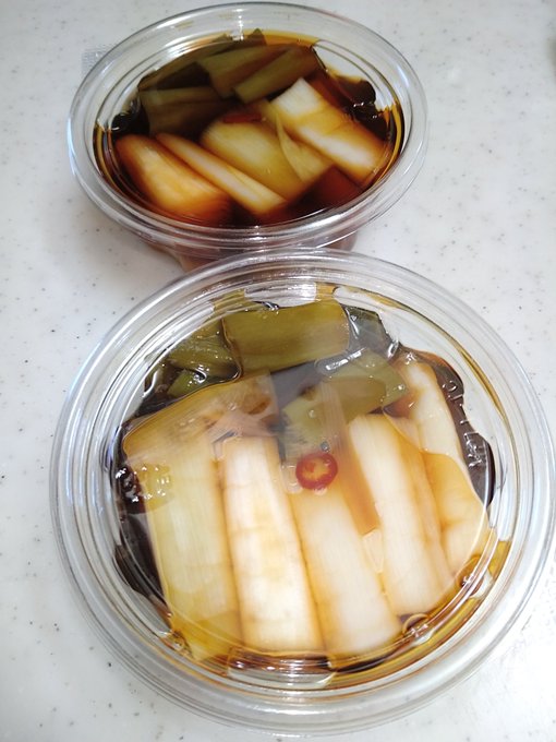 メイナンさんで「白神ネギの焦がし醤油漬」その他諸々ゲットして無事帰還。そしてスタンプが貯まったのでエコバッグもいただいてきた〜。(追加プリントは無しで) 