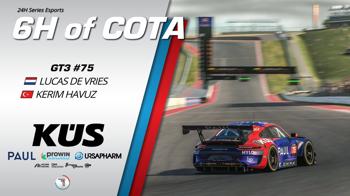 <a href="/24H_ESPORTS/">24H SERIES ESPORTS</a> returns LIVE tomorrow from <a href="/COTA/">Circuit of The Americas</a> for the third instalment of the 21-22 season 😎

📺 <a href="/RaceSpotTV/">RaceSpot TV</a> 
📆 Nov 6
🕐 13:30PM CEST