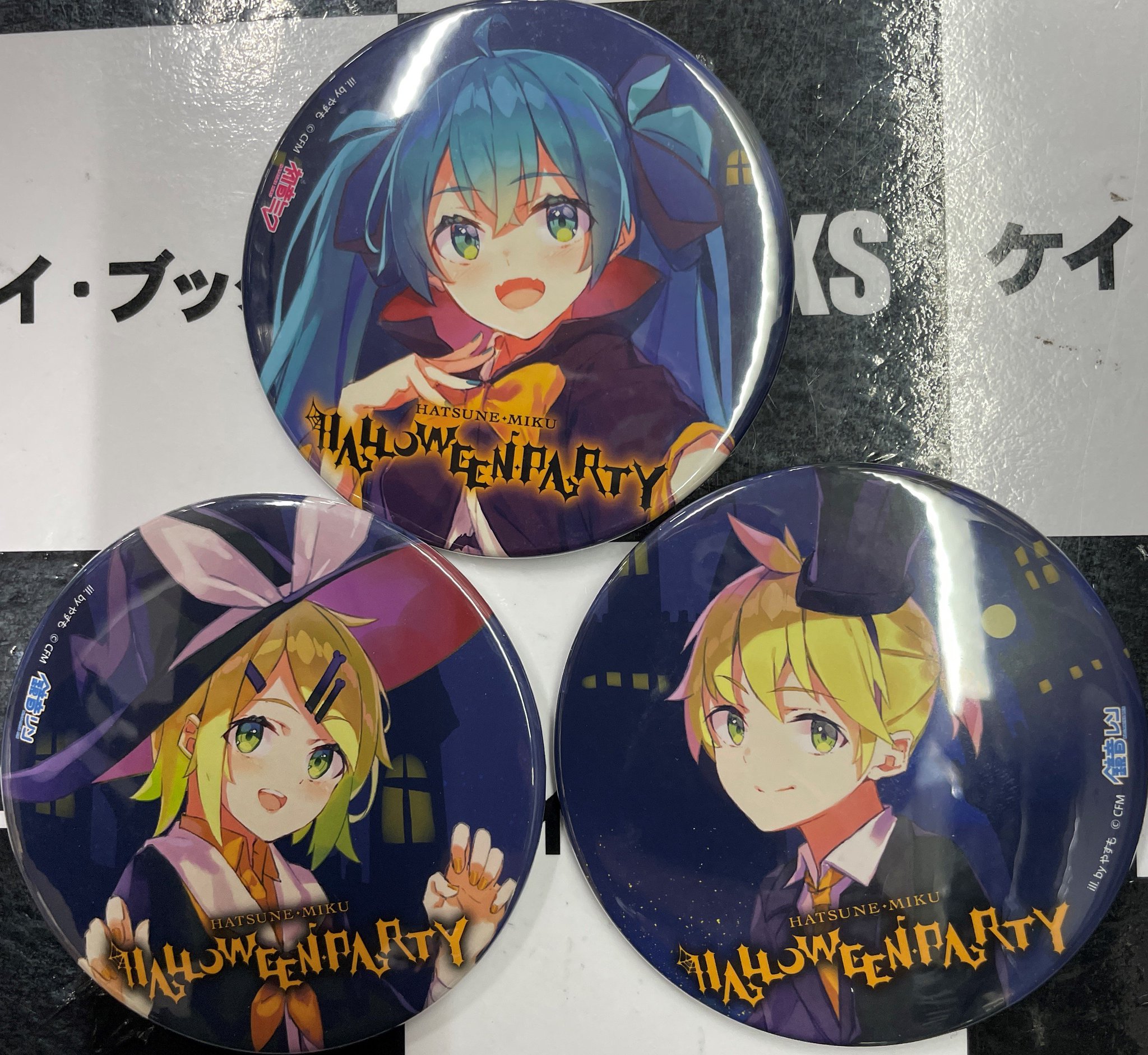 初音ミク　2019 Halloween 缶バッジ 初音ミク2019 Halloween 缶バッジ