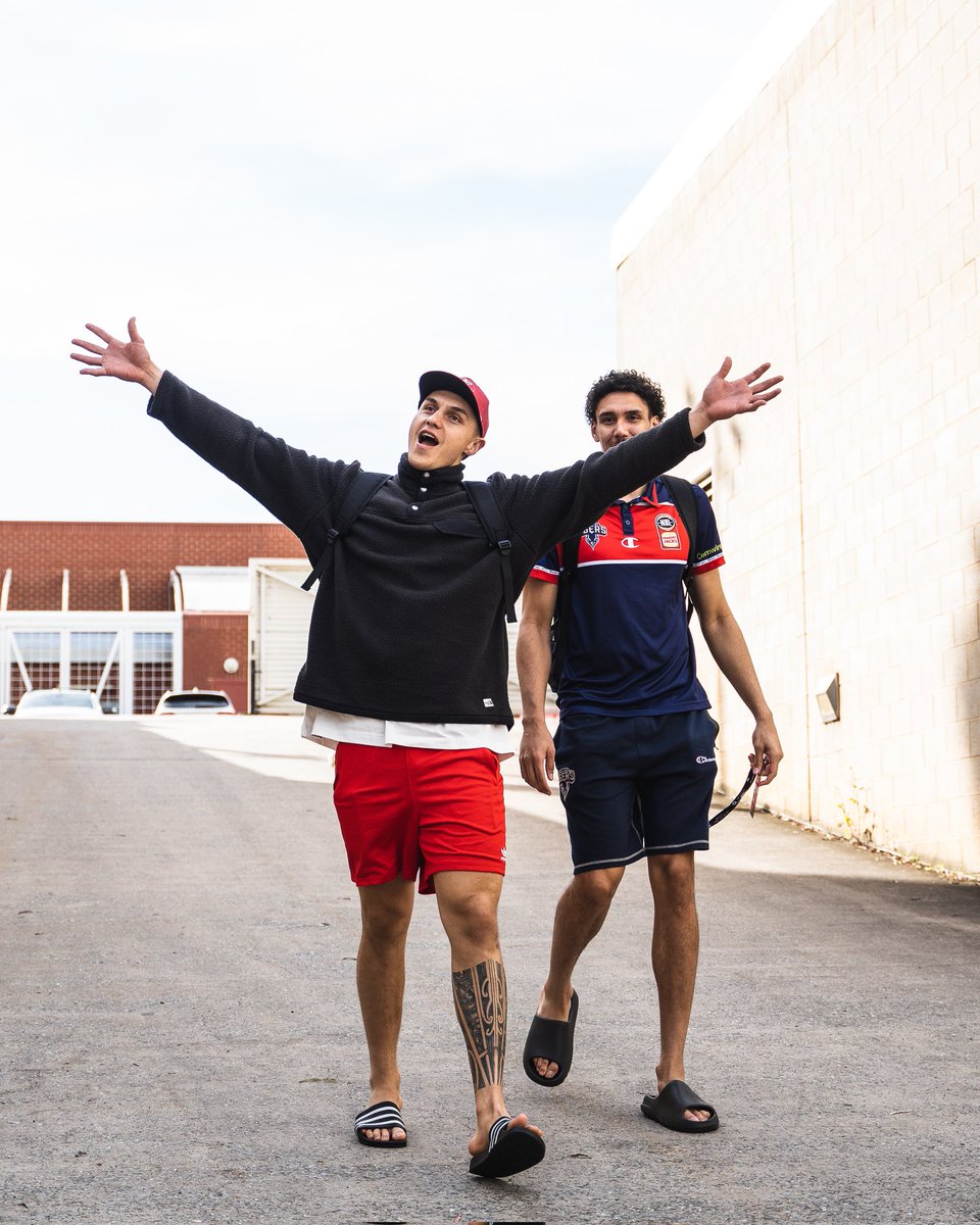 Adelaide36ers's tweet photo. It's a vibe! 😝 https://t.co/HZT8BEqQtQ