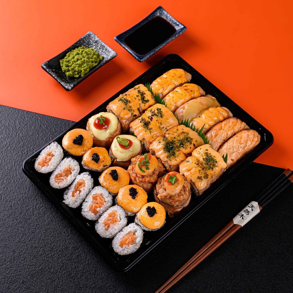MENU SUSHI PLATTER BIKIN NGILER — a thread المسلسل من malika