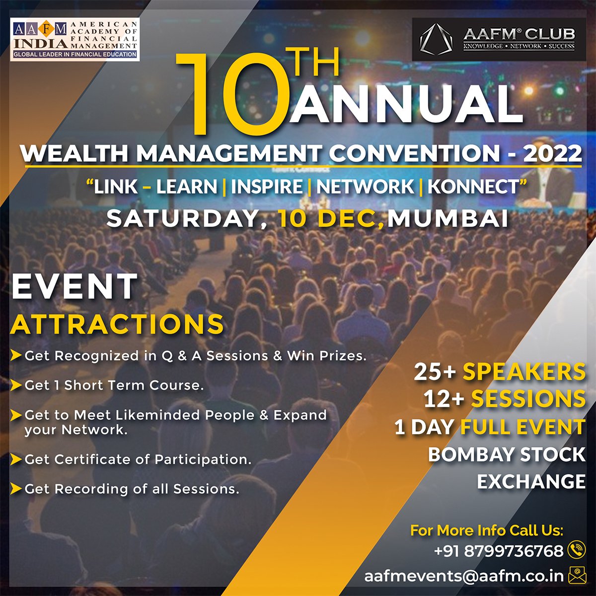 AAFMIndia on Twitter "AAFM® 10th Annual Wealth Management Convention