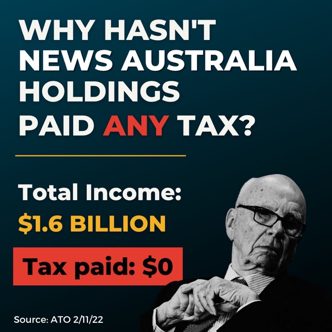 CaraMia200's tweet photo. #Auspol #PublicEnemy1 #MurdochSwerageCo. tearing social fibre for self interest,promoting #ToryShambles whilst vilifying ors.
Takes our $40m PLUS #JobRorter
Tax paid by $multibilln #MurdochPropagandists? 0
Lawful but exceedingly dishonourable & corrupt.#MediaInquiry #Oligarch https://t.co/HGLjk3alGG