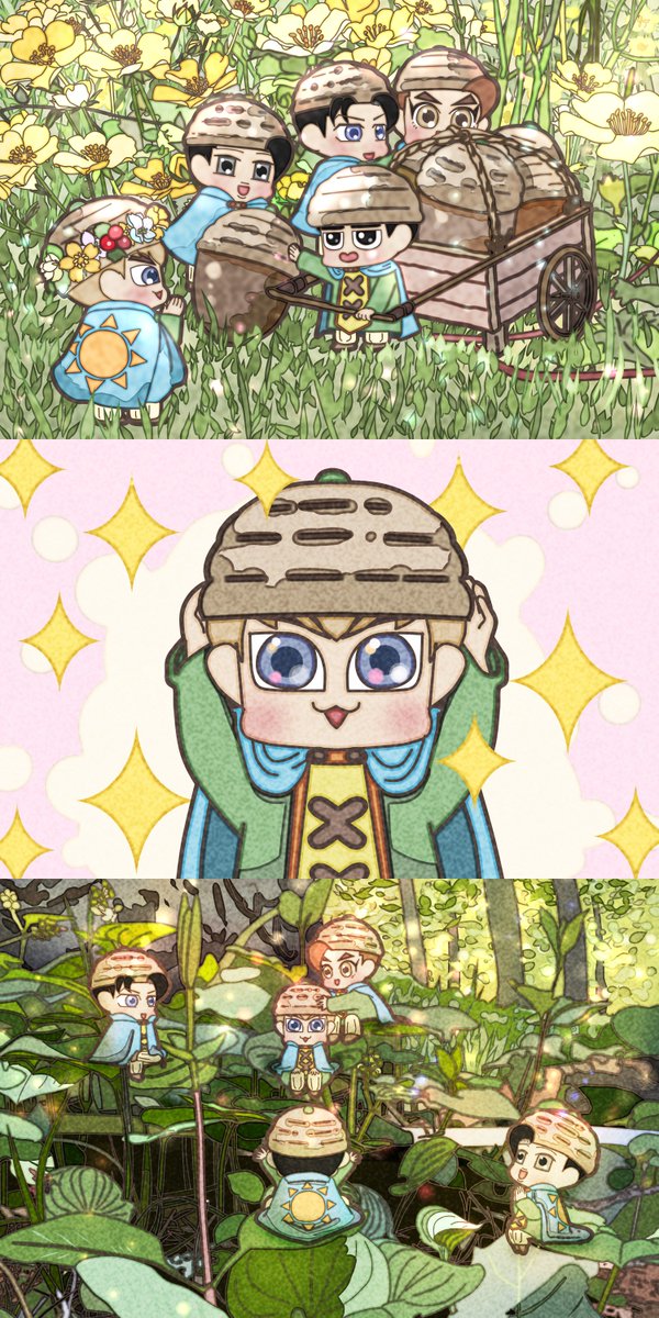 小人のぼうし(再掲)
おしゃれも大事!

#XIUMIN 
#KAI 
#SEHUN 
#SUHO 
#KYUNGSOO 
