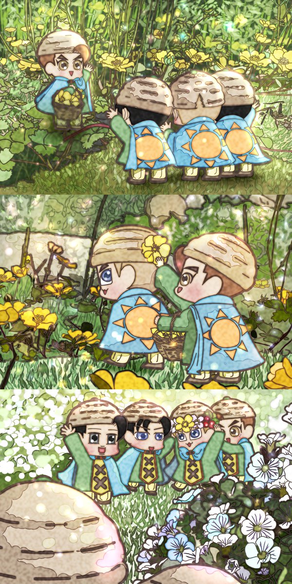 小人のぼうし(再掲)
おしゃれも大事!

#XIUMIN 
#KAI 
#SEHUN 
#SUHO 
#KYUNGSOO 